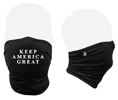 Trump Keep America Great Neck Gaiter Breathable Face Cover Bandana Activity Mask • $13.50