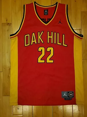 Vtg 2002 Nike Jordan TAG CARMELO ANTHONY Oak Hill High School Throwback JERSEY L • $106.25