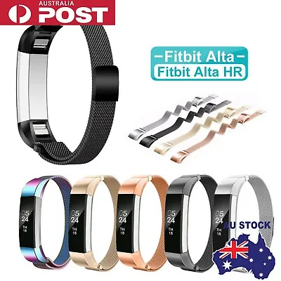 $12.89 • Buy Stainless Steel Replacement Spare Band Strap For Fitbit Alta / Alta HR