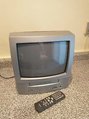 $200 • Buy Toshiba MV13N3 13  TV VCR Combo Player Recorder Remote Retro Gaming NO SHIPPING