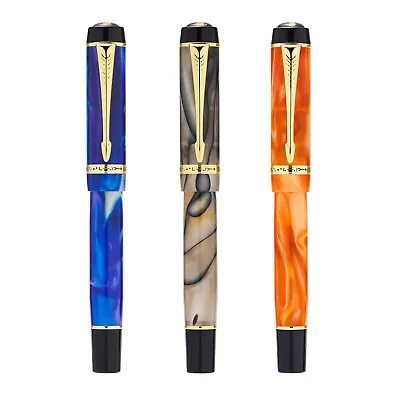 New Kaigelu 316 Mini Resin Fountain Pen Iridium EF/ F/ M Nib Short Pocket Pen • $24.20