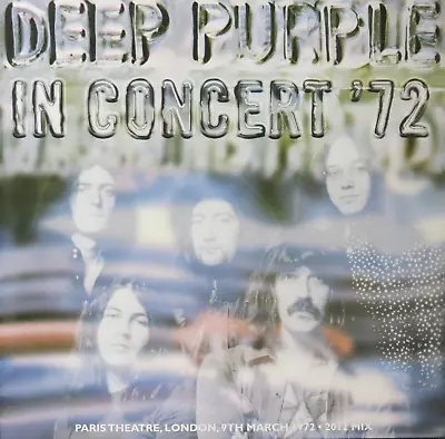 Deep Purple In Concert 1972 NEW! CD Richie Blackmore Ian Gillan Jon Lord • $10.88