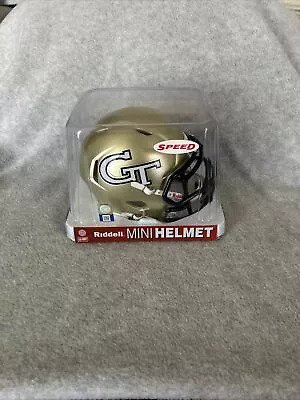 Georgia Tech Yellow Jackets Speed Mini Helmet Riddell NCAA Licensed Brand New! • $30