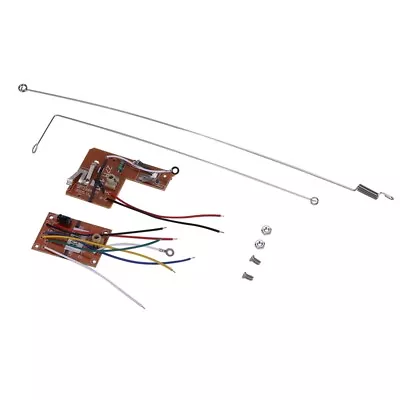 1 Set 4CH 40MHZ Remote Transmitter & Receiver Board With Antenna For DIY RC4028 • £4.69