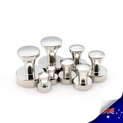 $8.70 • Buy Heavy Duty Metal Magnetic Push Pins Magnetic Thumb Tacks For Fridge Magnet Board