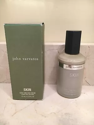 John Varvatos SKIN Even Tone Skin PUMP Cream 2.5 Fl Oz NIB • $29.79