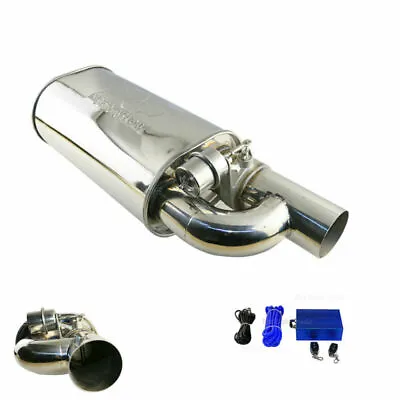 2.5  Tip On Single Exhaust Muffler Valve Cutout With Wireless Remote Controller • $479.15