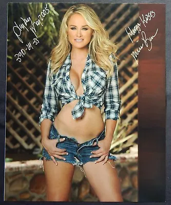 Michelle Baena Playboy Model SIGNED COLOR 8x10 PHOTO • $10