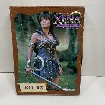 Xena Warrior Princess Fan Club Kit #2~Creation~PhotosPosterVHS+3 Chakram+~RARE • £27.98