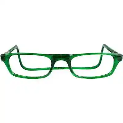 Clic Magnetic Reader Eyeglasses -Emerald 1.25 Strength • $39.95