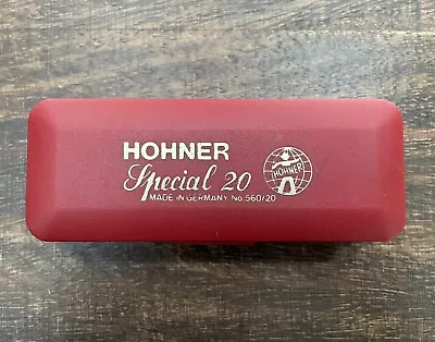 Vintage German HOHNER Harmonica - Hohner Special 20 - CASE ONLY • $4.99