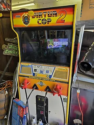 Virtua Cop 2 Arcade Game Working! • $1199.99