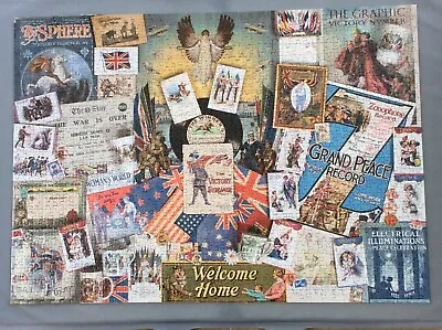 Gibson Jigsaw Puzzle - End Of World War 1 1914 - 1918 Commemoration - 1000 Piec  • £5.50