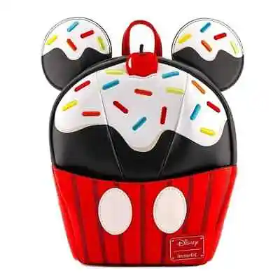 Loungefly Disney Mickey Mouse Sprinkle Cupcake Mini Backpack Exclusive • $145