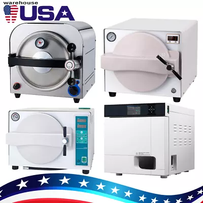 Dental Lab Equipment 14L/18/22L Autoclave Sterilizer Medical Steam Sterilization • $469.20