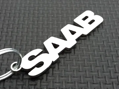 Keyring For SAAB 900 CABRIO 9000 TURBO AERO 9-5 9-3 VIGGEN 93 95 Badge Keychain • $13.99