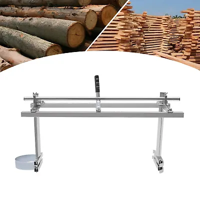 36'' Cutting Chainsaw Guide Bar Saw Mill Portable Chain Sawmill Attachment • £91.20