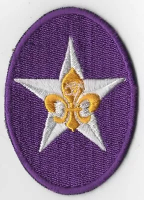 International Scout Badge  PURPLE Bdr. [INT126] • $3.76