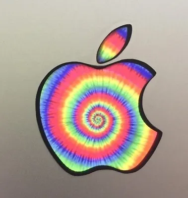 GLOWING TIE-DYE Apple MacBook Pro Air Sticker Mac Laptop DECAL 1112131517in • $4.50