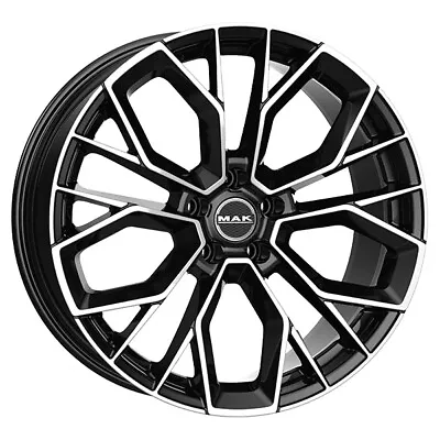 Alloy Wheel Mak Stilo-d For Bentley Continental Gt 9.5x20 5x112 Black Mirro Eux • $855.80