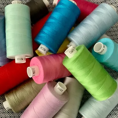 £2.85 • Buy Coats Moon Sewing Thread Spun Polyester Hand & Machine Sewing 1000 Yds