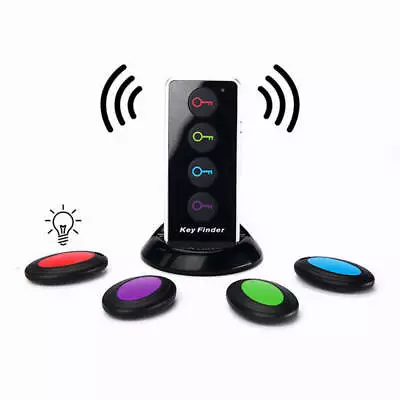 £16.74 • Buy 4 In1 Key Finder Remote For Wireless RF Item Locator Beep Tag Wallet Tracker Z