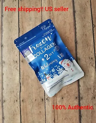 Frozen Collagen Whitening X10 Gluta 2in1 Glutathione Acne Reduce 60 Capsule • $12.99