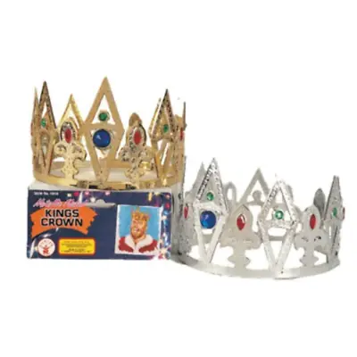 Metallic Plated King Crown • $6.99