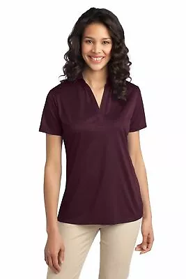 Port Authority Womens Dri-Fit SIlk Touch Performance Polo Golf Shirt M-L540 • $13.84