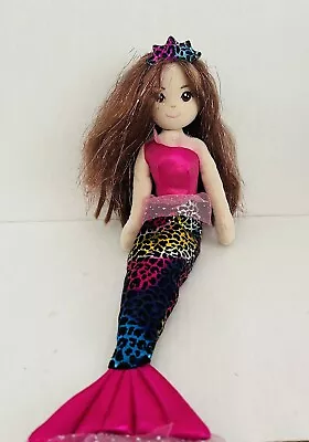 Aurora Sitting Mermaid Plush Doll • $10