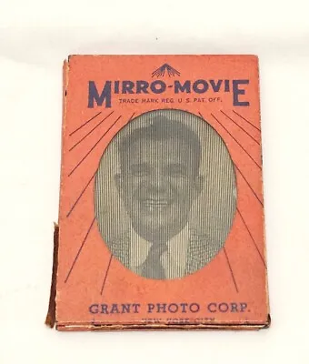 1940's Grant Photo Corp. Mirro-Movie Advertising Pocket Mirror New York City 2x3 • $50.31