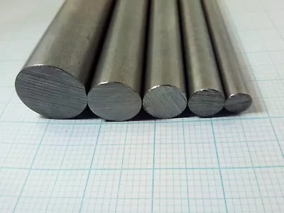 £9.99 • Buy 300mm Round Steel Bar EN1A, EN1A Leaded, EN3B, EN8. Custom Machining Available.