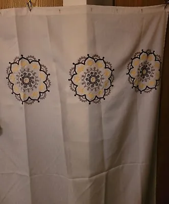 Medallion Shower Curtain 72 X 72 • $9.99