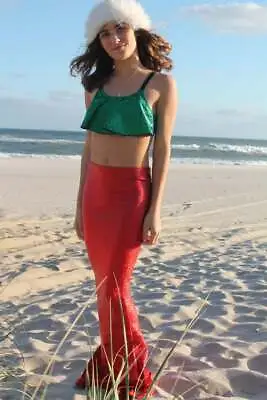 Hampton Swimmable Mermaid Tail (Red) • $55