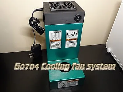 G0704  G0758 Grizzly Mill Spindle Cooling Fan System CNC Mach3 Conversion • $84.29