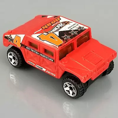 Hot Wheels Diecast Cars 2002 Hummer Truck Humvee Red  4x4 Monsters • $1.78