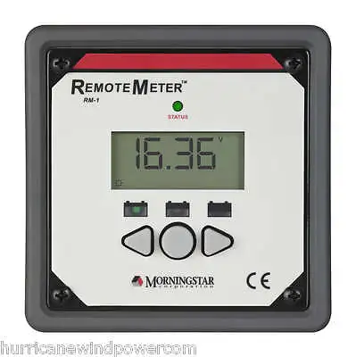 Morningstar RM-1 Remote Meter For SunSaver-MPPT SureSine And SunSaver-Duo • $84
