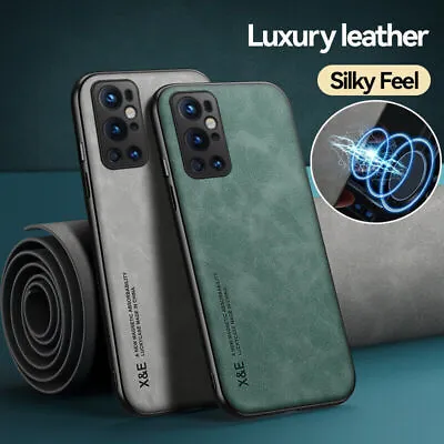 Built-in Magnetic Leather Phone Slim Case For OnePlus 11T 10T 9 Pro 8T 7T 7 Pro • $14.95