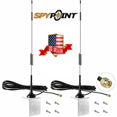 $17.99 • Buy 2Pack 9dbi Long Range Cellular Antenna For Spypoint Link Micro EVO Solar Camera
