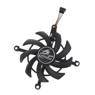 75mm For Colorful GeForce 3060 VGA Fan Graphics Card Cooling 4Pin 12V • $8.71