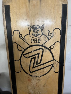 $440 • Buy VINTAGE Z-FLEX Z-PIG Wes Humpston BDS Zephyr 70's SKATEBOARD DECK