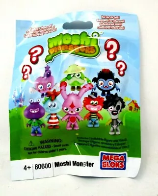 Mega Bloks Moshi Monsters 80600 Series 1 Minifigure Mystery Pack 1 RANDOM Mini F • $7.99