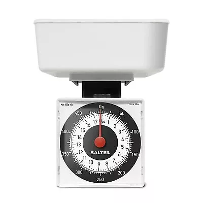 Salter Dietary Mechanical Kitchen Scales 500g Capacity 5 Gram Small Kitchen Food • £7.97