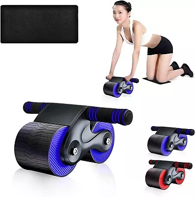 Automatic Rebound Ab Roller Wheel Abdominal Wheel Home Fitness Strength Training • $16.50