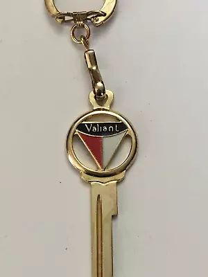 NOS Plymouth Valiant All Years Uncut Keychain Vintage Blank Key Ring Accessory • $29.95
