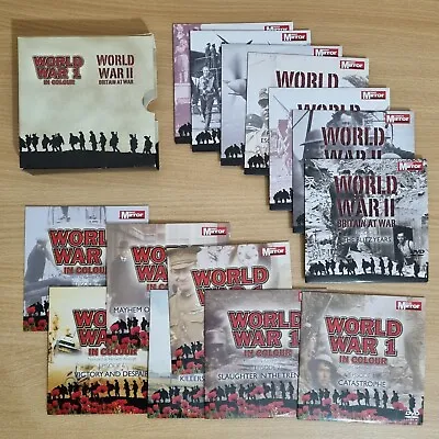 Daily Mirror World War 1 & 2 DVD Box Set Collection • £6.50