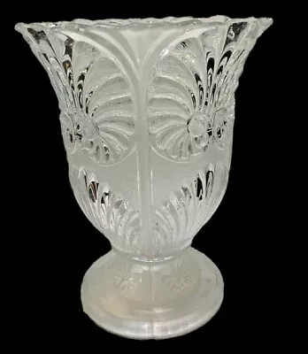 Vintage Shannon Godinger Cut Lead Crystal Princess Ireland Designer Vase 10  • $49.98