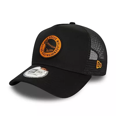 McLaren Racing F1 New Era Patch Trucker Baseball Cap Hat Black • $46.20