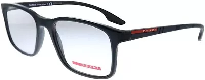 New Prada Linea Rossa Men's Eyeglasses PS01LV 1AB1O1 Black 52 Mm • $136.41