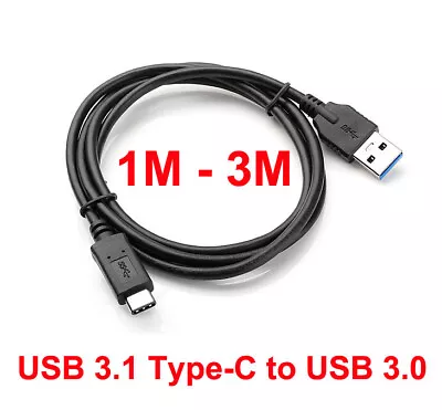 2M 1M Type-C To USB3.0 Adapter Cord Power Data For Samsung Galaxy Tab S3 SM-T820 • $9.50